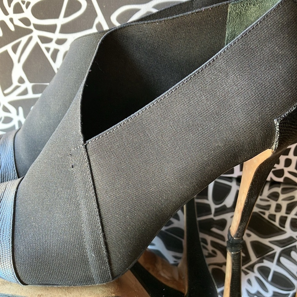 Diane Von Furstenberg Brett black Lizard 8.5 - Picture 6 of 10
